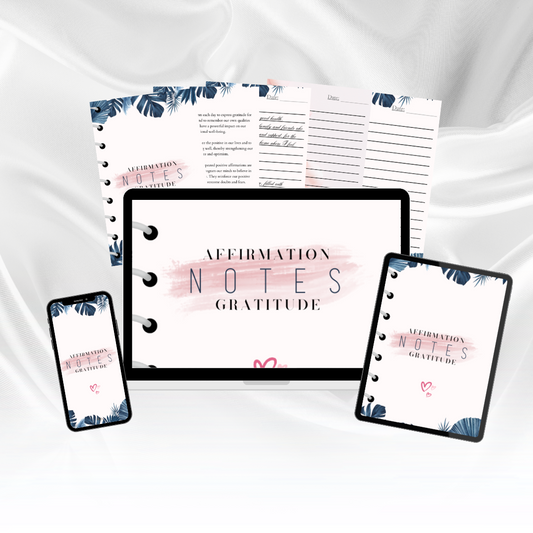Affirmation Gratitude Notebook