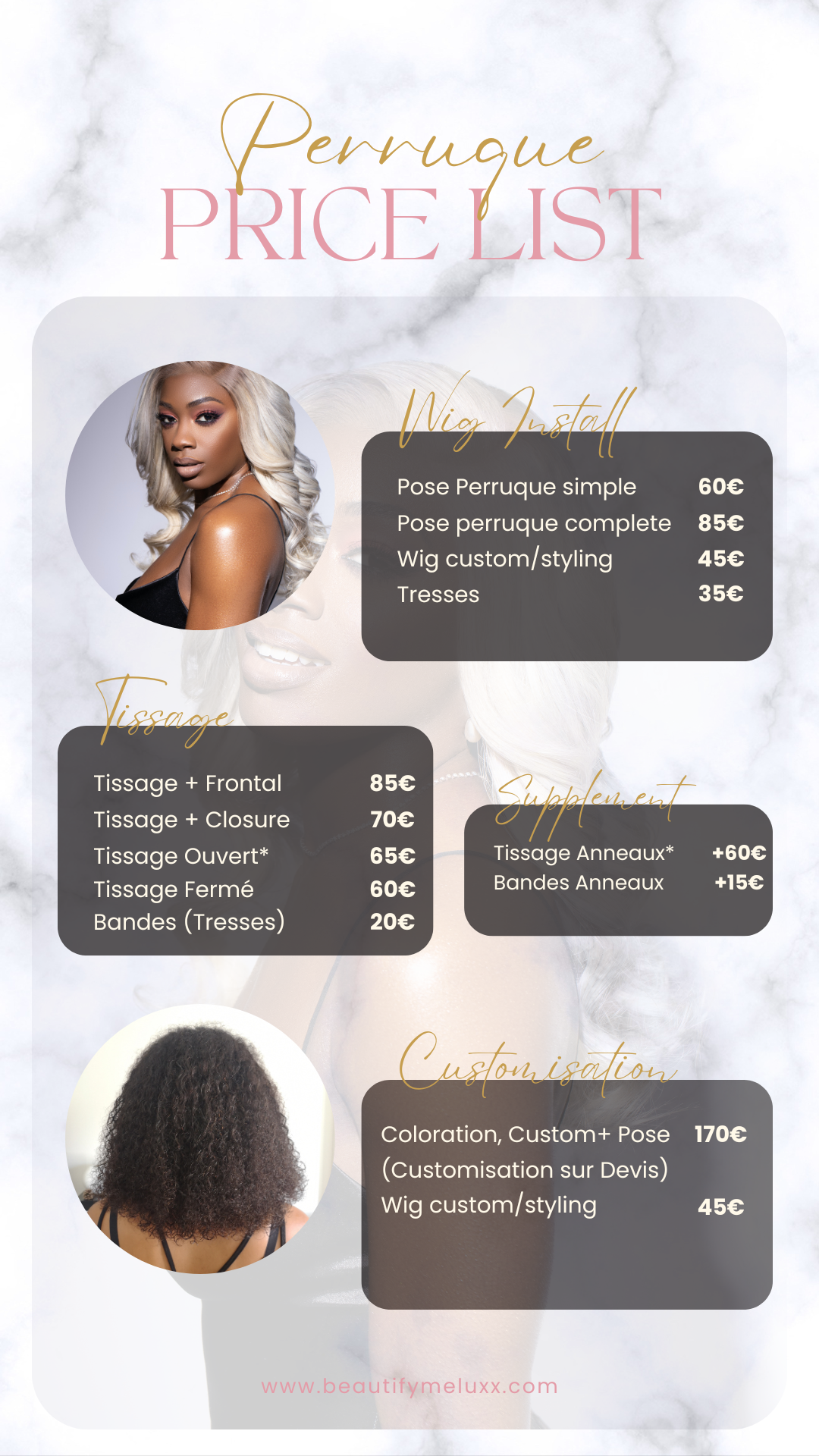 Perruque / Tissage